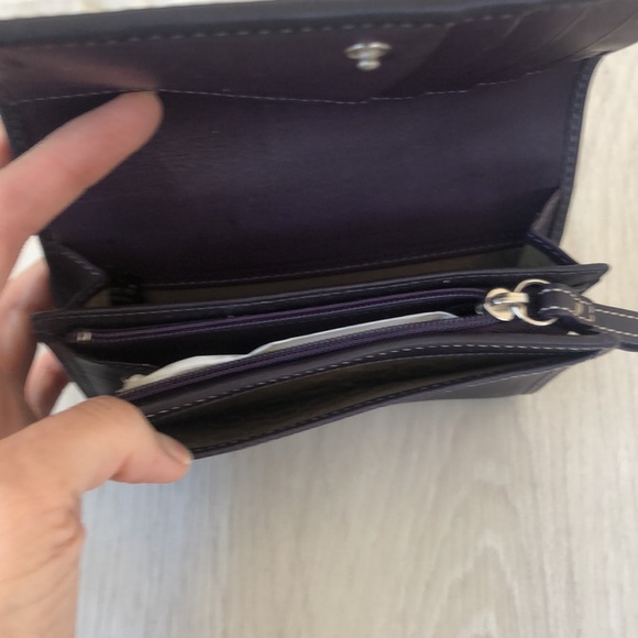 NWOT COACH Vintage Genuine Leatherware Medium Wallet Billfold, Chocolate Brown - Picture 13 of 16